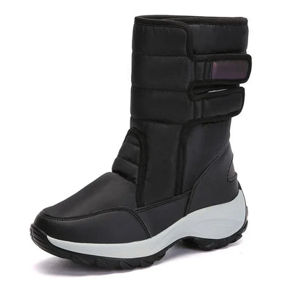 Becky™ | Waterproof Mid-Calf Snow Boots – Warm & Non-Slip