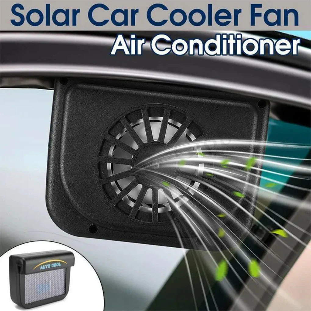Car Auto Solar Window Ventilation Fan - Olytrend
