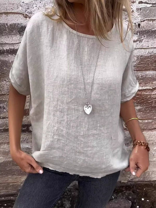 Casual Loose Fit Women's Top - Olytrend