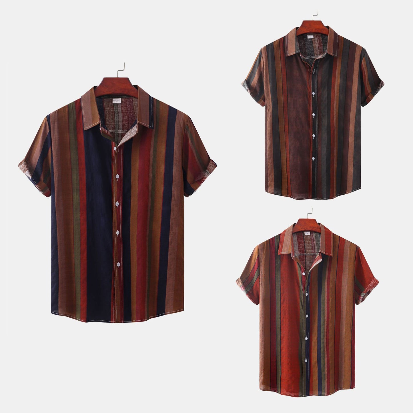 Casual retro shirt with print