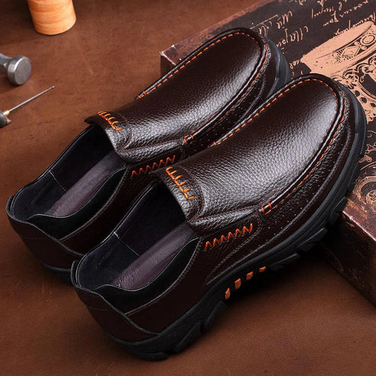 ALVANO | Men’s Classic Loafers – Soft, Anti-Slip Shoes