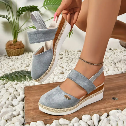 Brenda™  Women’s Closed-Toe Wedge Sandals