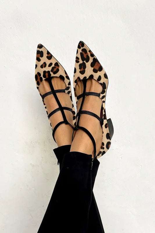 Wild Animal Print High Heels - Olytrend