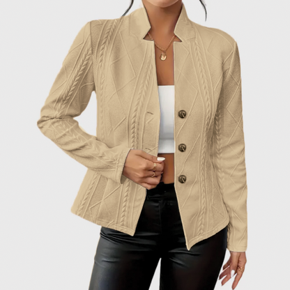 Yunaïa | Chic Buttoned Jacket for Women — Timeless Style & Modern Appeal