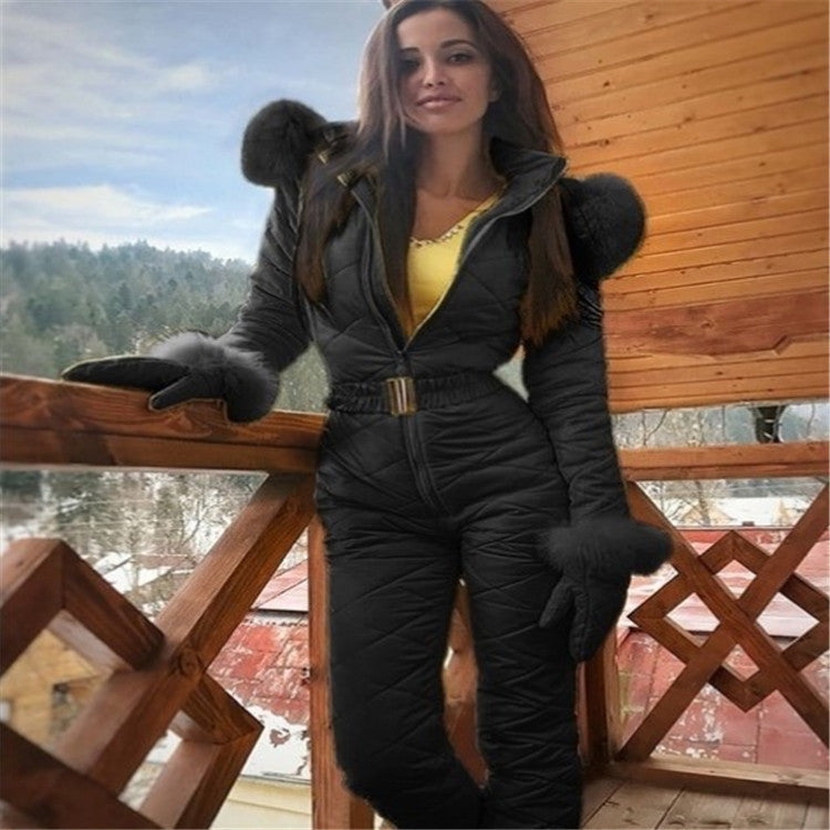 Valeria - Women's Insulated Ski Suit, Elegant, Winter