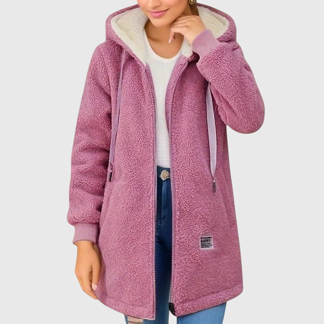 Warm Women's Fleece Coat