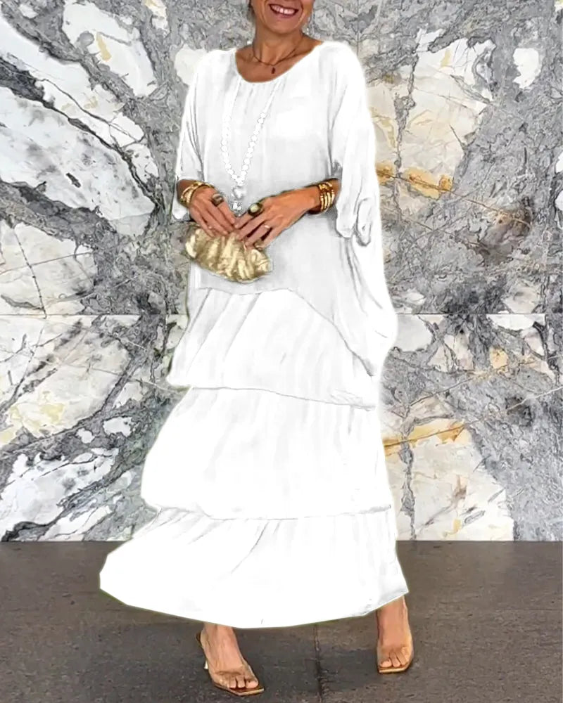 Alya: A long, flowing dress