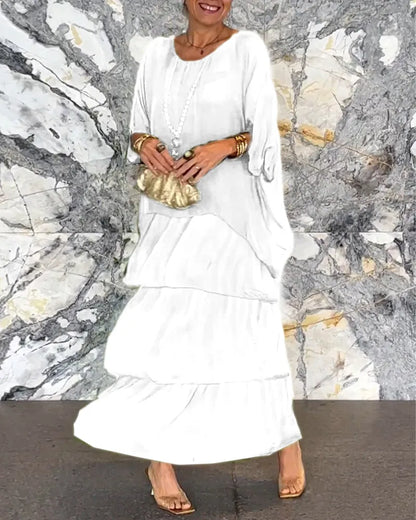 Alya: A long, flowing dress