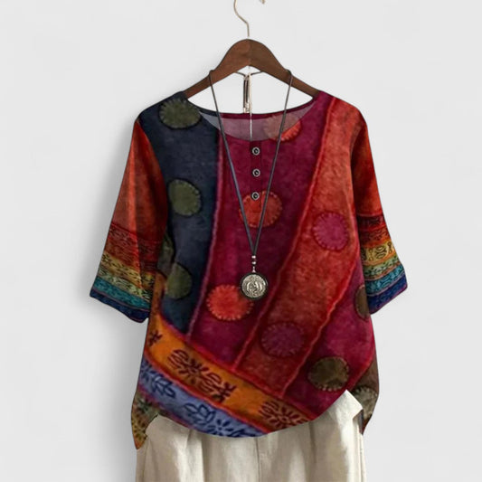 Boho Chic Women's Blouse - Olytrend