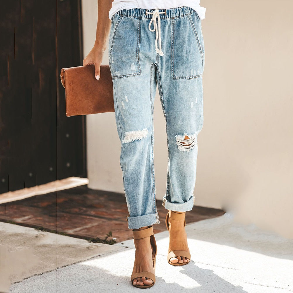 Anna | Comfortable Pants for Women with Elastic Waistband
