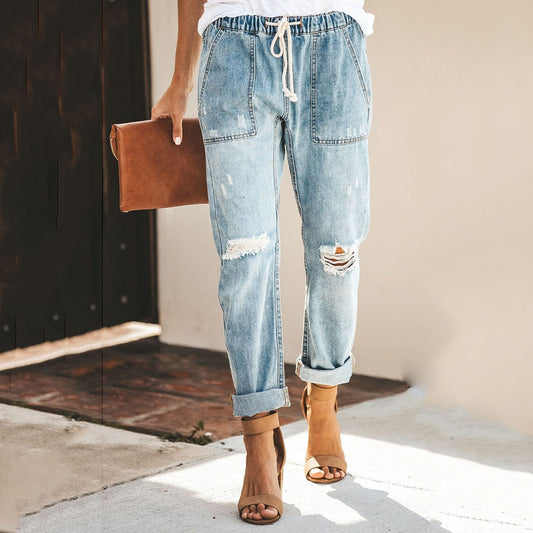 Anna | Comfortable Pants for Women with Elastic Waistband