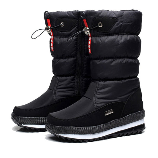 Warm and Fuzzy Women's Snow Boots - Olytrend