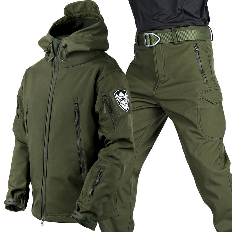 Waterproof Mens Outdoor Jacket Set