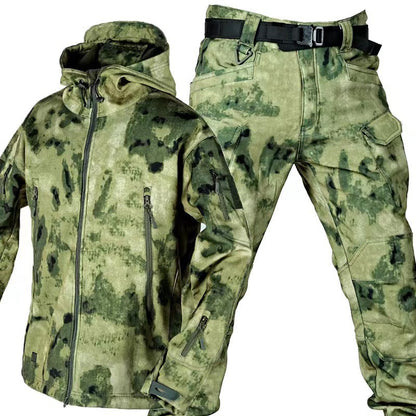 Waterproof Mens Outdoor Jacket Set