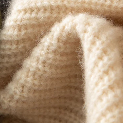 Warm Mens Merino Wool Crew Neck Winter Sweater