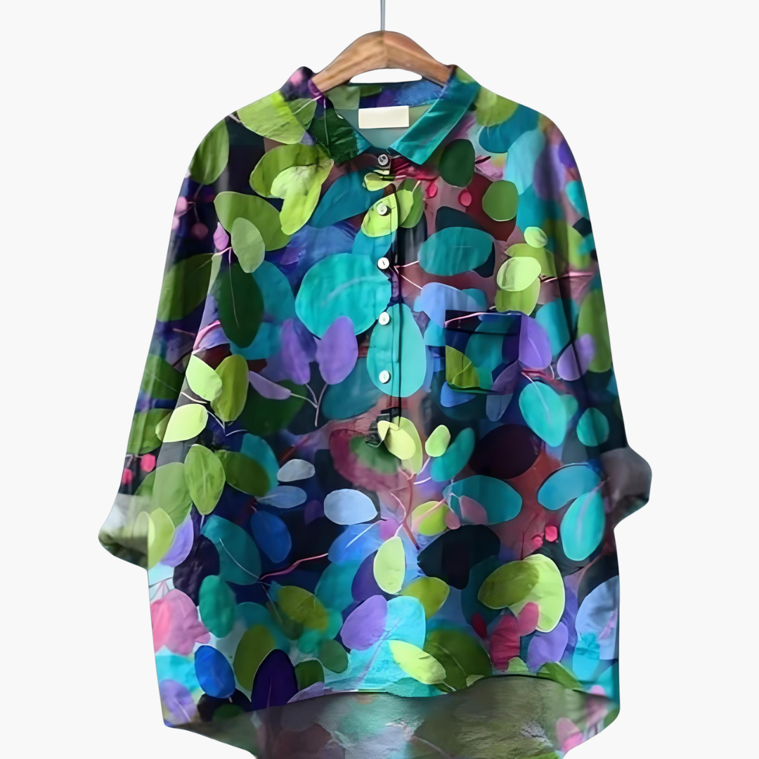 Women's Lightweight Floral Printed Summer Top