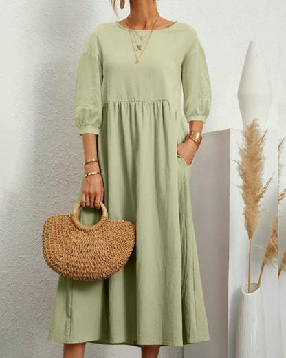 Antonia | Festive Midi Dress for Women
