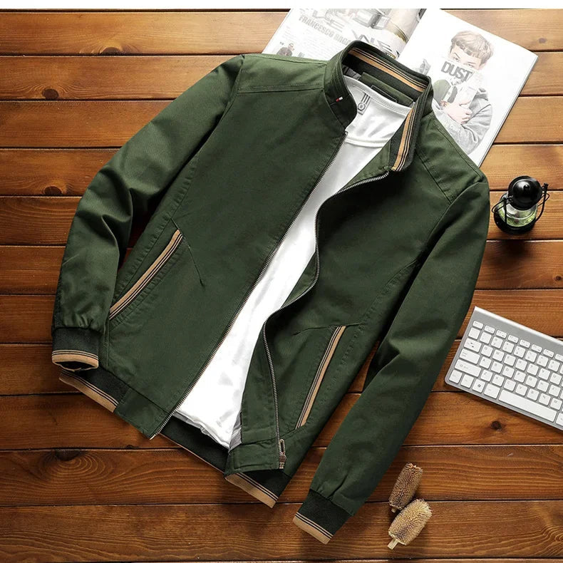 Casual Men's Classic Bomber Jacket