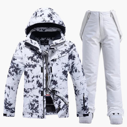 Warm Women's Snow Ski Jacket Set