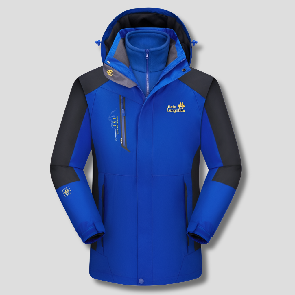 Waterproof 3-in-1 Snow Jacket Insulated Winter Coat