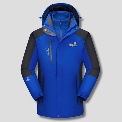 Waterproof 3-in-1 Snow Jacket Insulated Winter Coat