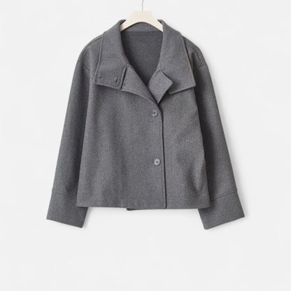 Ancient World | Women's Short Coat High Collar Chic