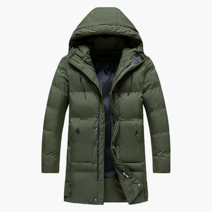 Waterproof Men's Hooded Parka Coat