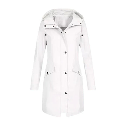 Women's Waterproof Raincoat | With Hood