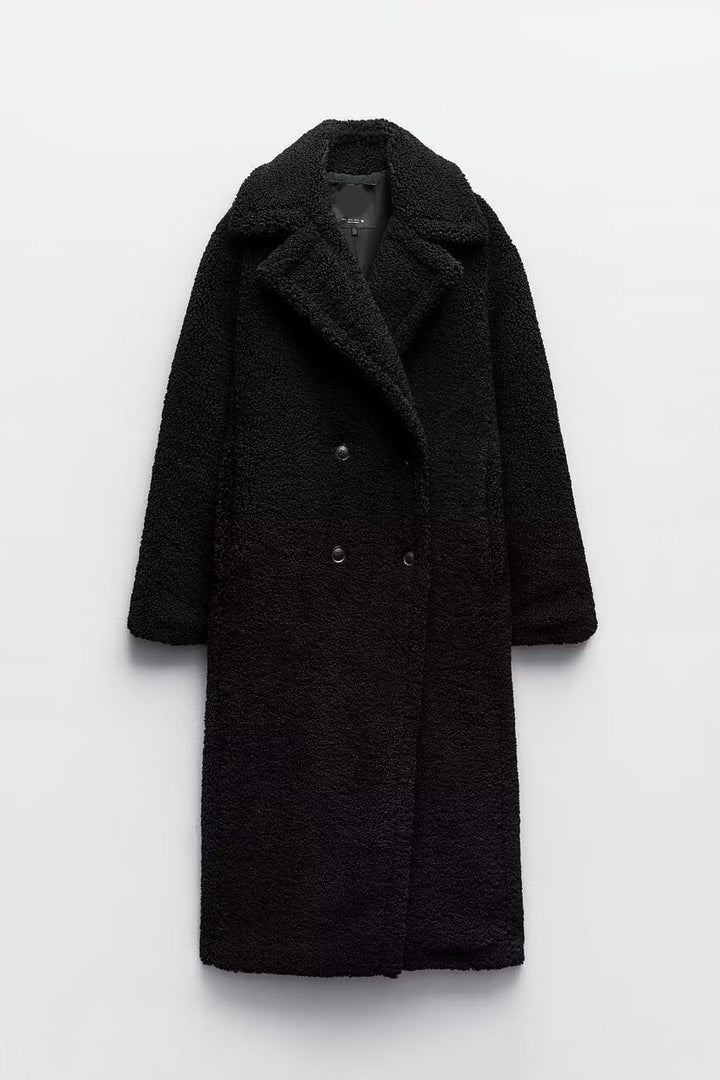 Women's Trendy Teddiza Long Teddy Coat