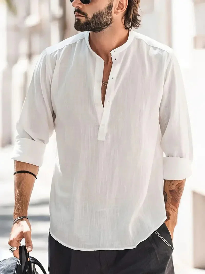Casual Cotton Dress Shirt
