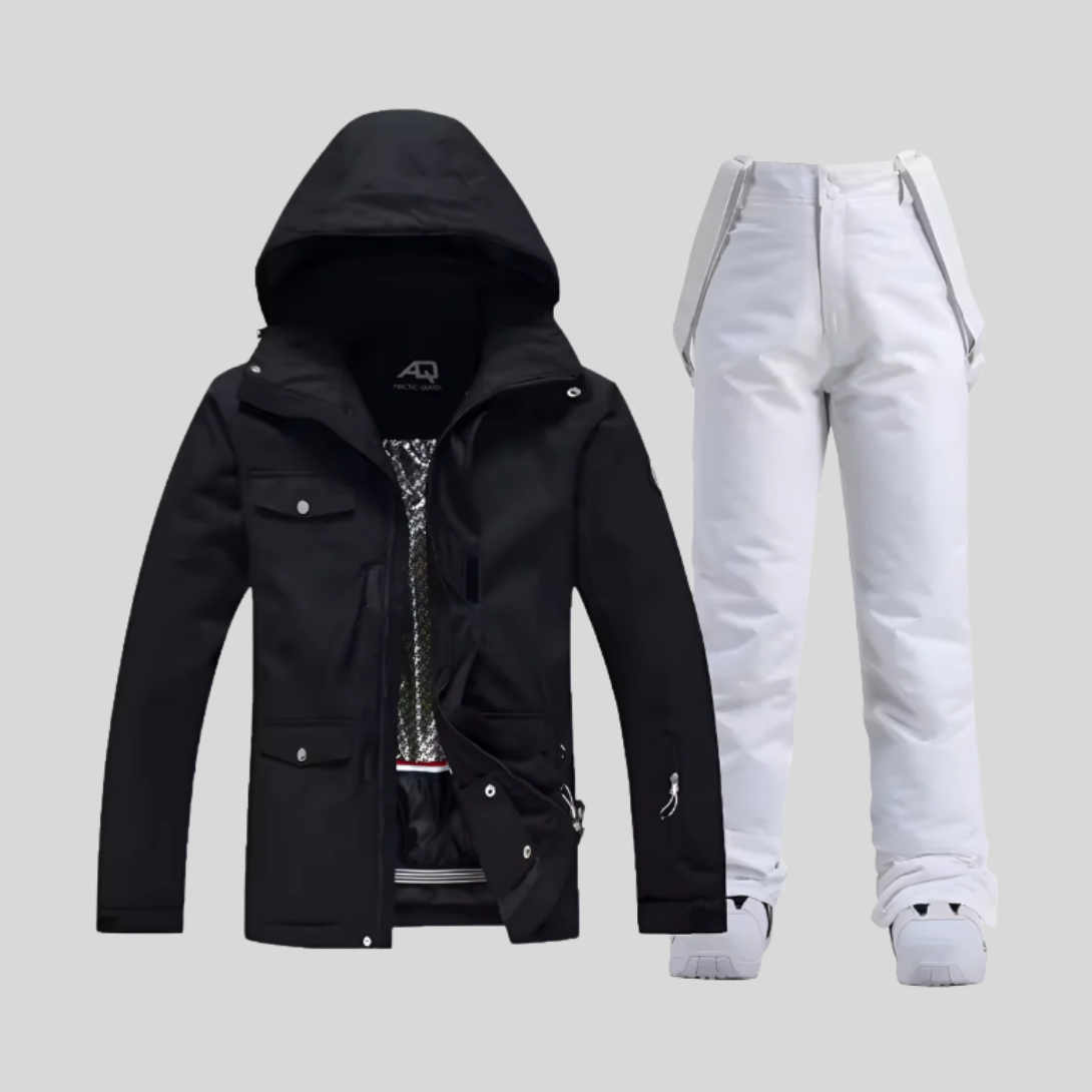 Warm Waterproof Ski Suit Women's Snow Jacket Pants Set