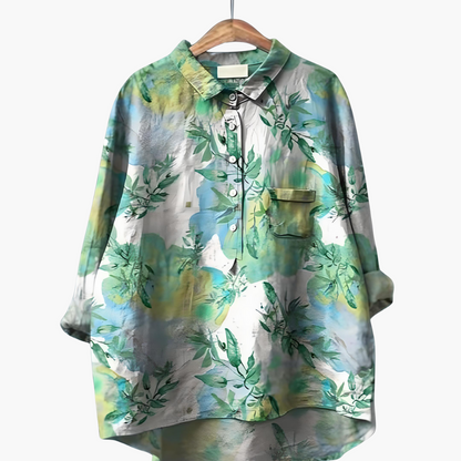 Women's Lightweight Floral Printed Summer Top