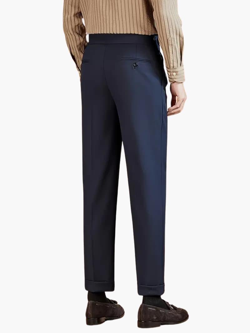 Warm Mens Formal Suit Pants