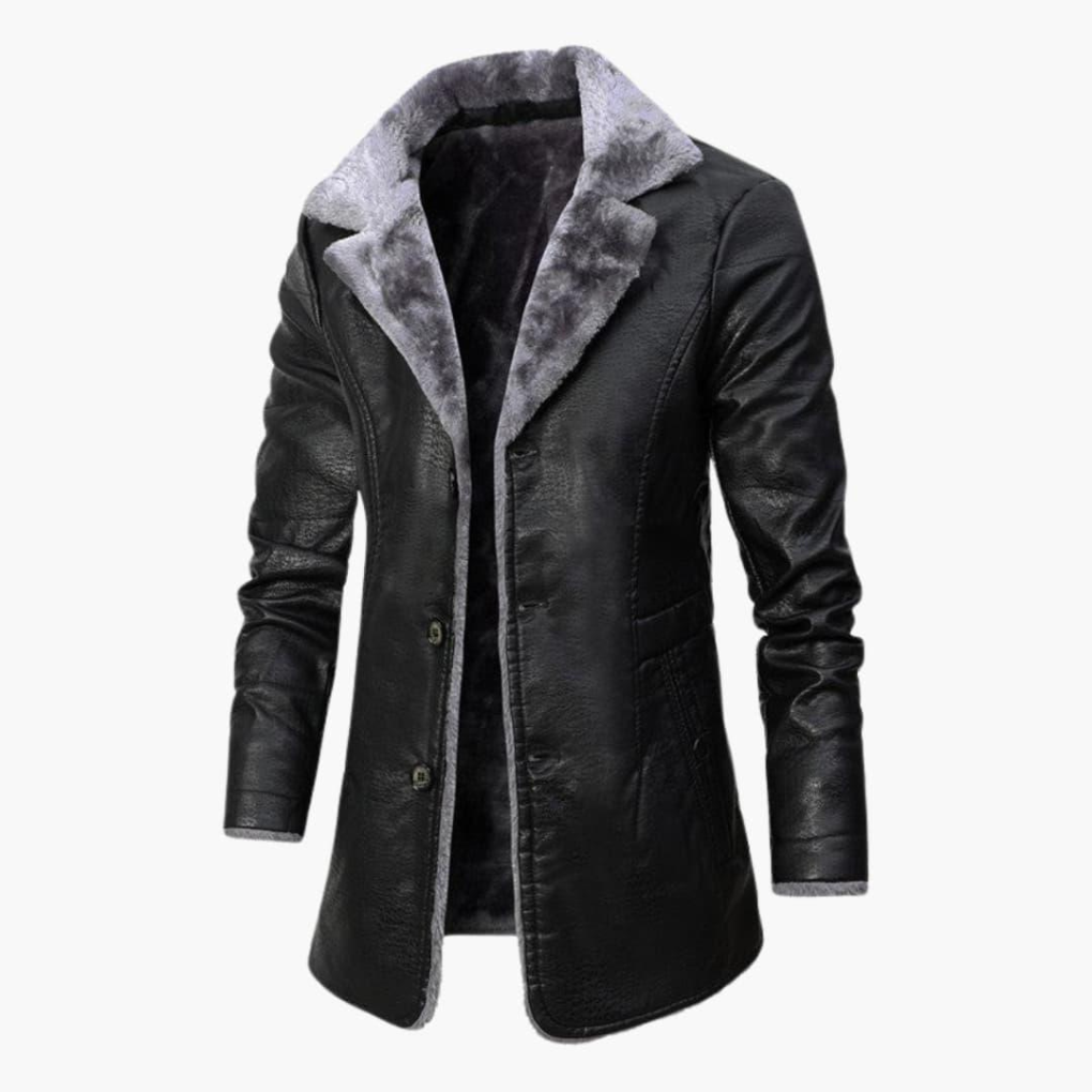 Warm Luxury Mens Wool Coat - Olytrend