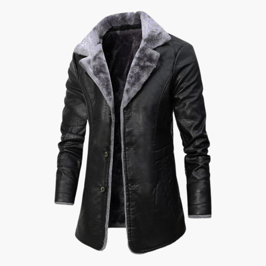 Warm Luxury Mens Wool Coat - Olytrend