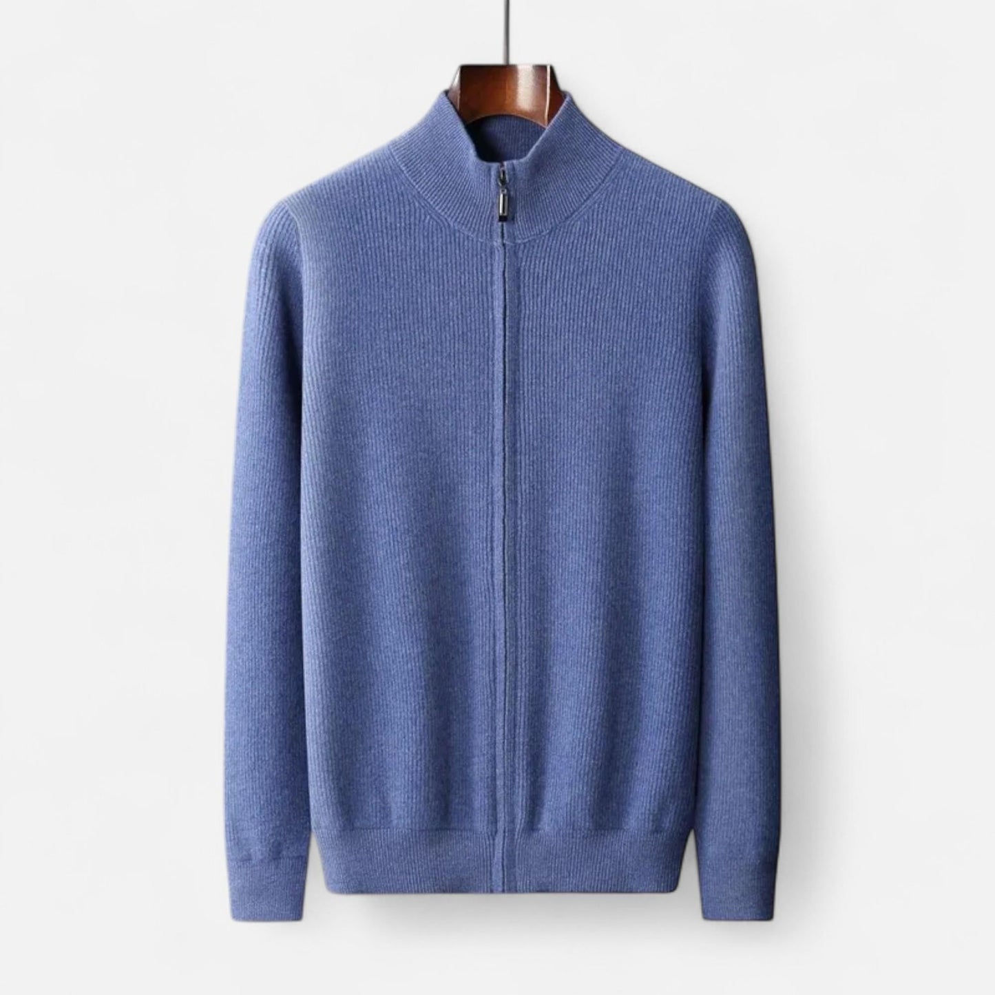 Ancient World | Men's Pure Wool Jacket with Stand-up Collar