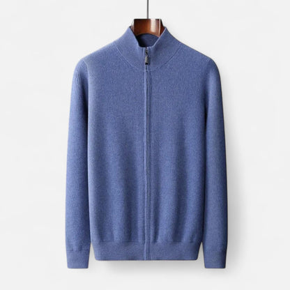 Ancient World | Men's Pure Wool Jacket with Stand-up Collar