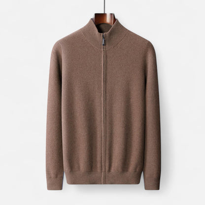 Ancient World | Men's Pure Wool Jacket with Stand-up Collar