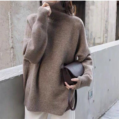 Casual turtleneck sweater