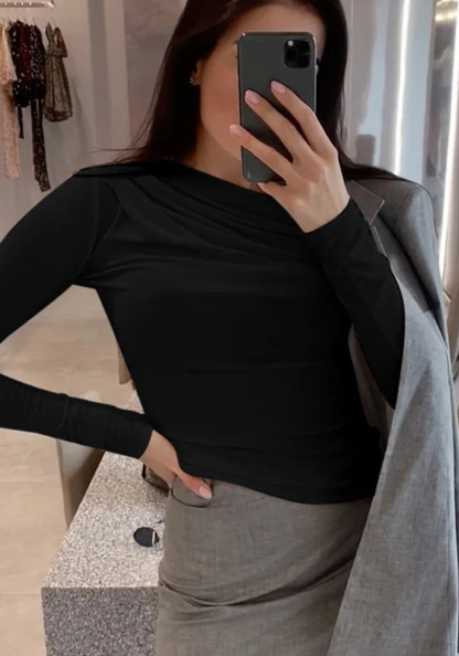 Women's Ribbed Top | Long Sleeve
