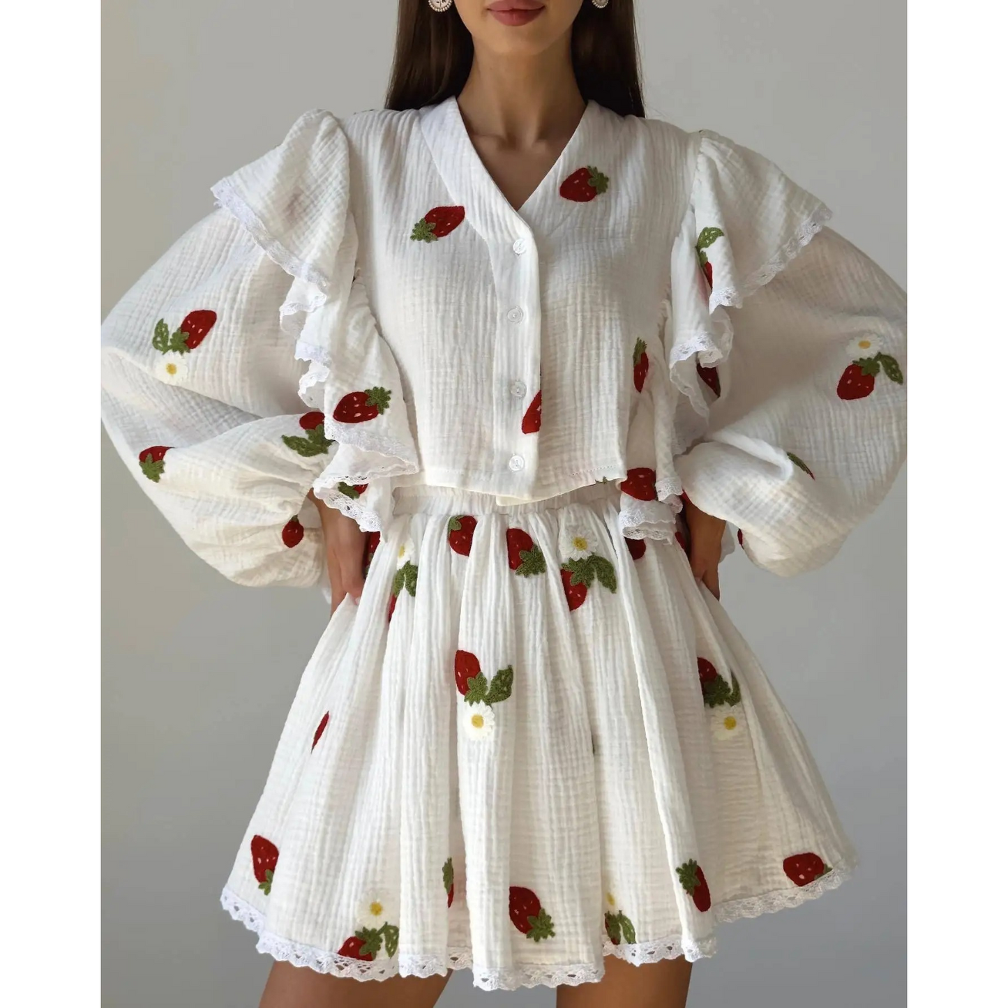 Beatrix | Women's Summer Dress with V-Neck
