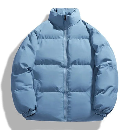 Alec | Lightweight Padded Jacket with High Collar — Guaranteed Simplicity & Warmth