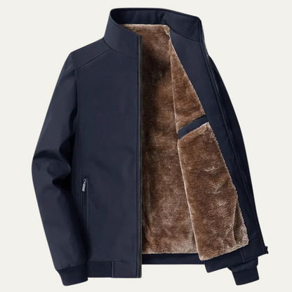 Warm Fleece Lined Mens Winter Jacket