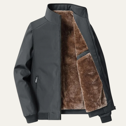Warm Fleece Lined Mens Winter Jacket