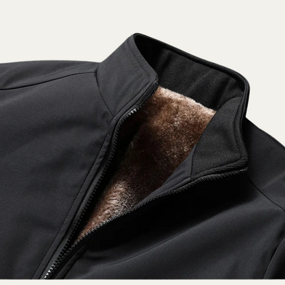 Warm Fleece Lined Mens Winter Jacket