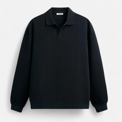 Ancient World | Men's Long Sleeve Polo Heritage Style