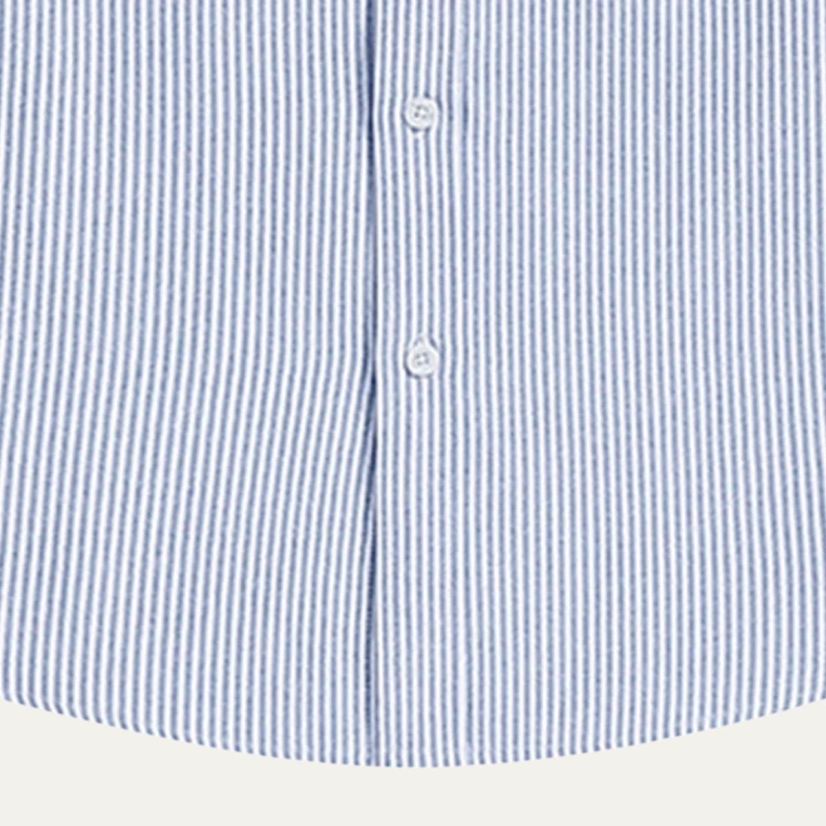 Casual Men's Striped Button Down Shirt with Pocket