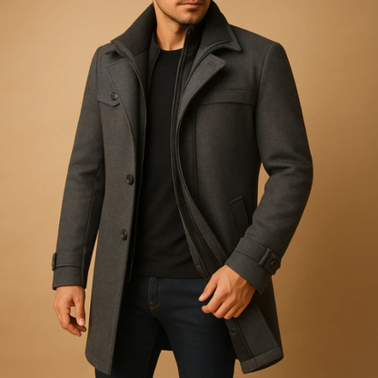 Warm Waterproof Insulated Men's Winter Parka Coat
