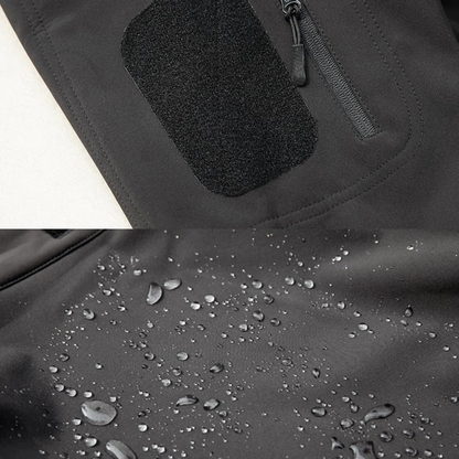 Waterproof Men's Fleece Lined Windbreaker Outdoor Jacket
