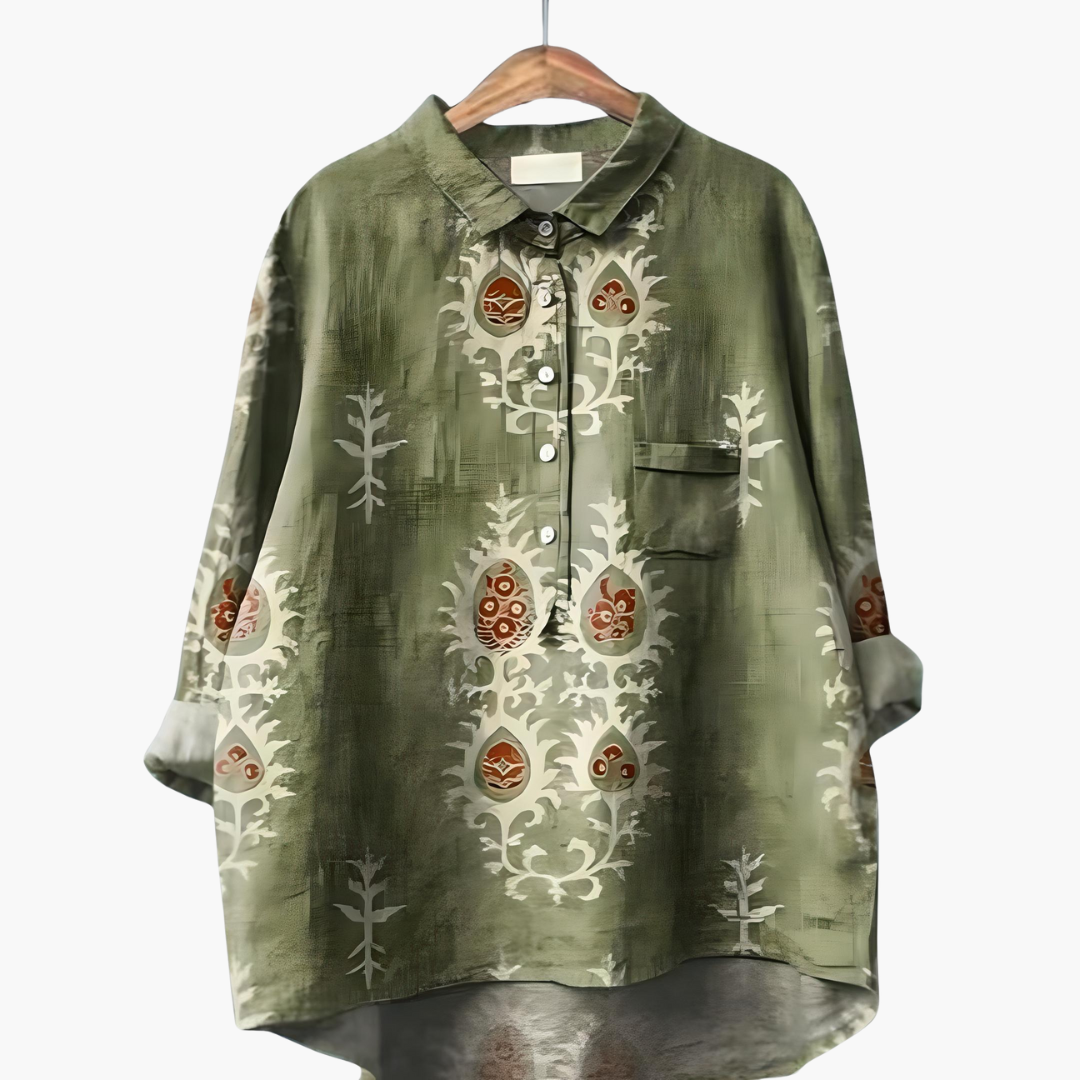 Women's Lightweight Floral Printed Summer Top